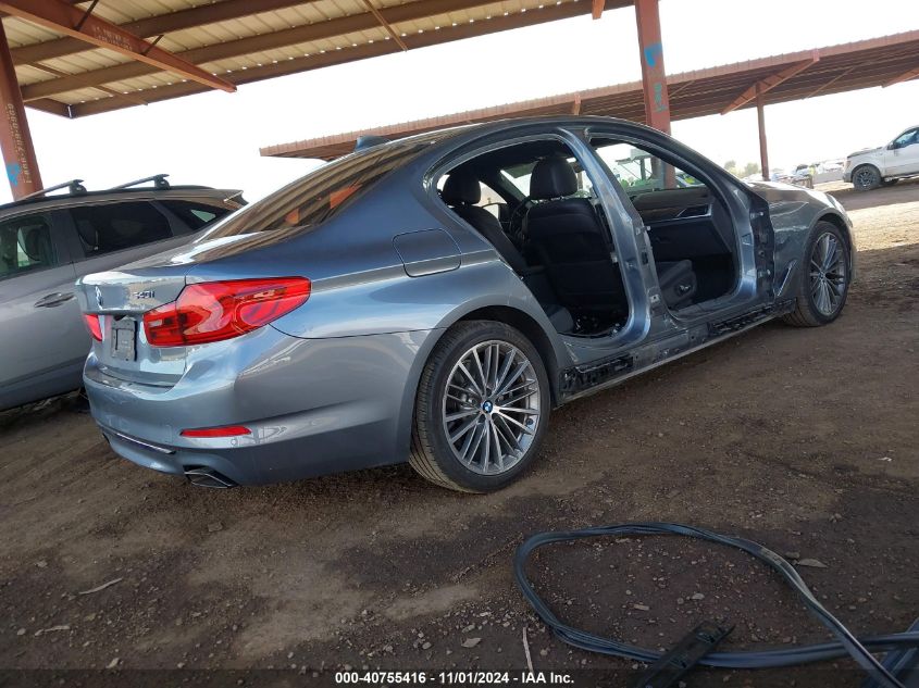 VIN WBAJE5C55KBM76887 2019 BMW 5 Series, 540I no.4