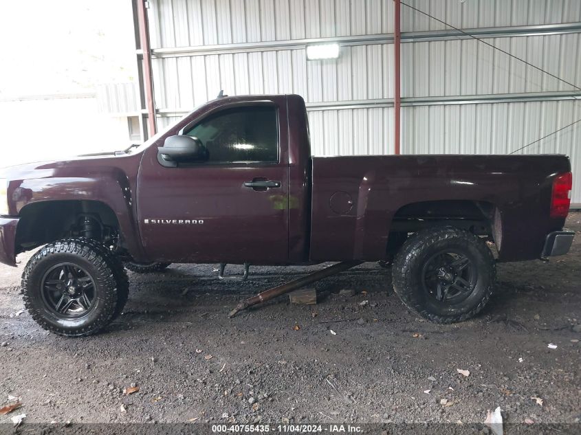 2009 Chevrolet Silverado 1500 Work Truck VIN: 1GCEC14X69Z218382 Lot: 40755435