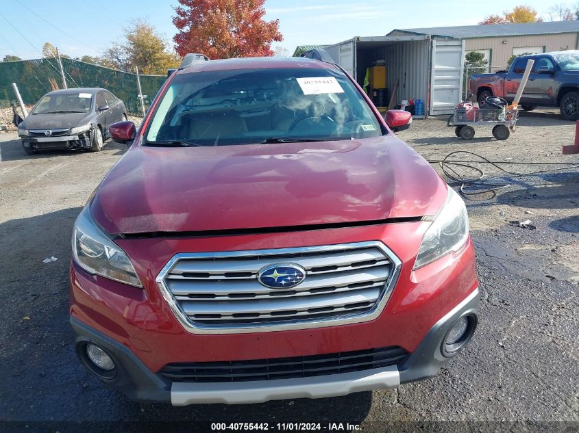 2017 Subaru Outback 3.6R Limited VIN: 4S4BSEKC6H3231336 Lot: 40755442