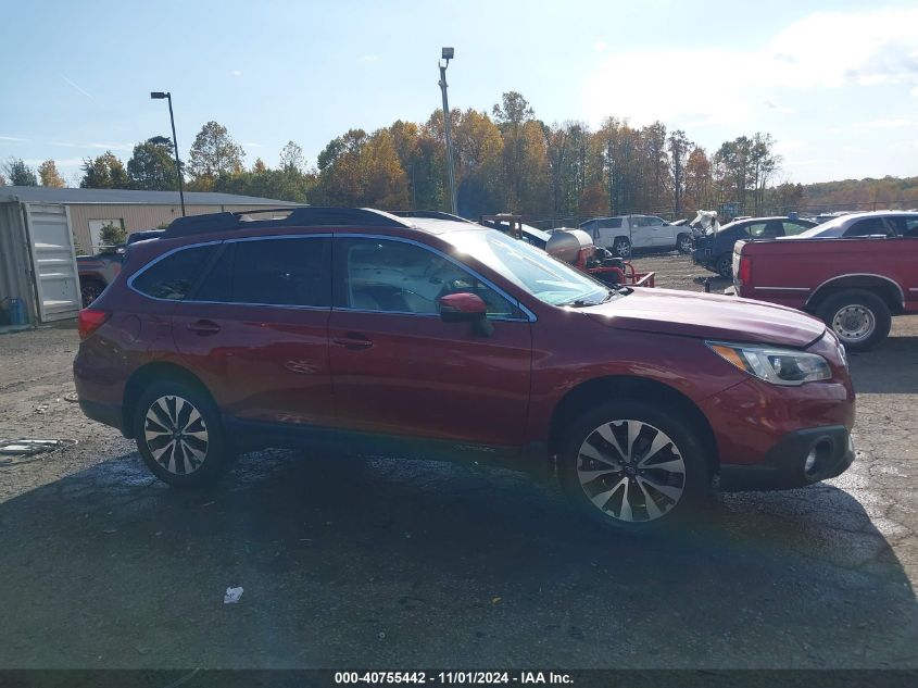 2017 Subaru Outback 3.6R Limited VIN: 4S4BSEKC6H3231336 Lot: 40755442