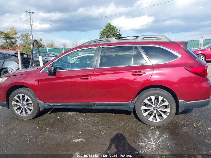 2017 Subaru Outback 3.6R Limited VIN: 4S4BSEKC6H3231336 Lot: 40755442