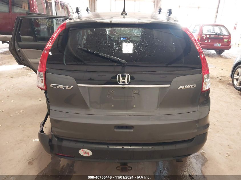 2013 Honda Cr-V Ex-L VIN: 5J6RM4H71DL038145 Lot: 40755446