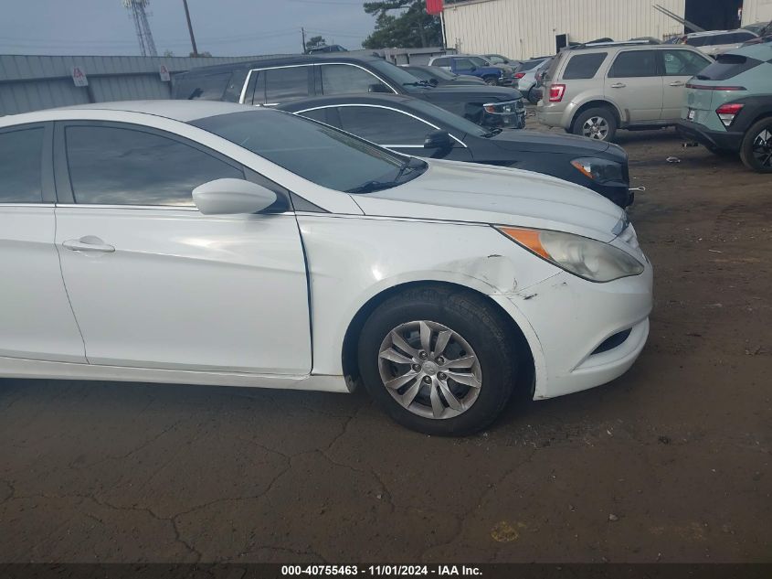 2012 Hyundai Sonata Gls VIN: 5NPEB4AC0CH341390 Lot: 40755463