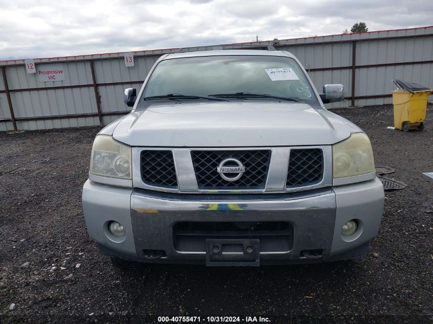 2004 Nissan Pathfinder Armada Le VIN: 5N1AA08B74N711061 Lot: 40755471