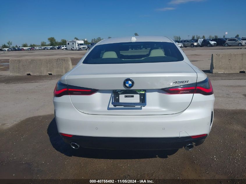 2024 BMW 4 Series 430I VIN: WBA53AP00RCN92257 Lot: 40755492