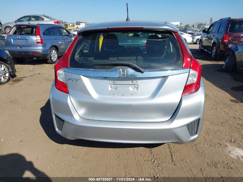 2016 Honda Fit Ex VIN: JHMGK5H76GX046388 Lot: 40755507