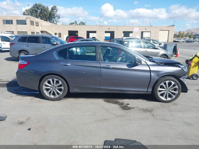 2013 Honda Accord Sport VIN: 1HGCR2F5XDA251403 Lot: 40755510