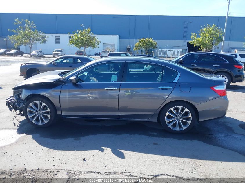 2013 Honda Accord Sport VIN: 1HGCR2F5XDA251403 Lot: 40755510