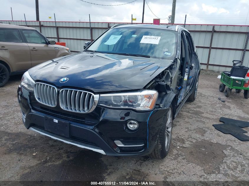 VIN 5UXWZ7C34H0X39137 2017 BMW X3, Sdrive28I no.2