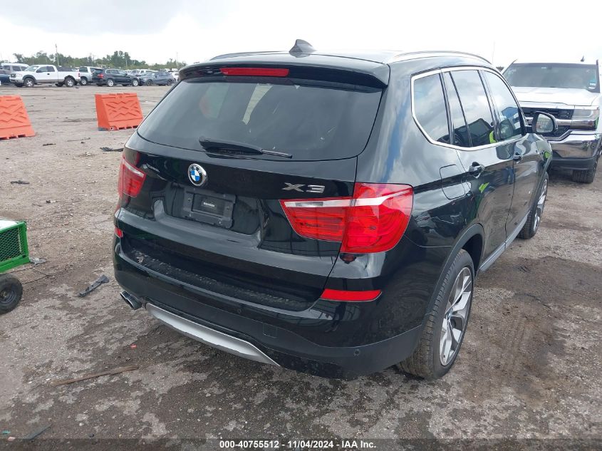 VIN 5UXWZ7C34H0X39137 2017 BMW X3, Sdrive28I no.4