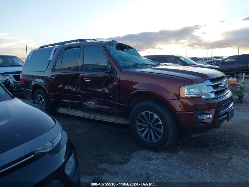 2016 Ford Expedition El Xlt VIN: 1FMJK1JT4GEF20983 Lot: 40755516