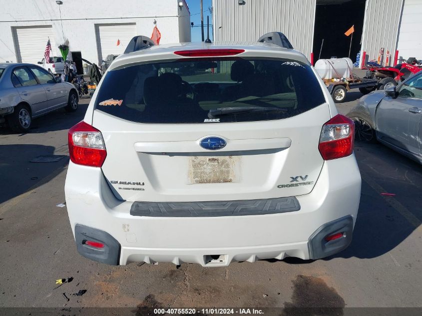 2015 Subaru Xv Crosstrek 2.0I Premium VIN: JF2GPACC7F8211634 Lot: 40755520