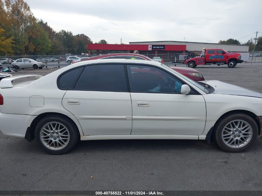 2003 Subaru Legacy L/L W/Special Edition Package VIN: 4S3BE635237217856 Lot: 40755522