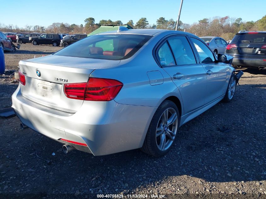 2018 BMW 340I xDrive VIN: WBA8B7G59JNT71179 Lot: 40755529