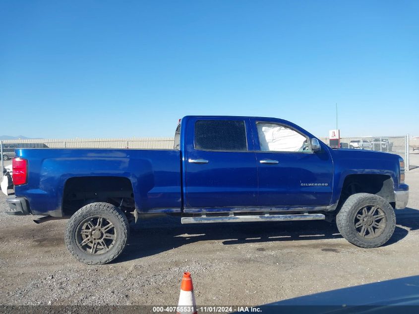 2014 Chevrolet Silverado 1500 1Lt/2Lt VIN: 3GCUKREC6EG140608 Lot: 40755531