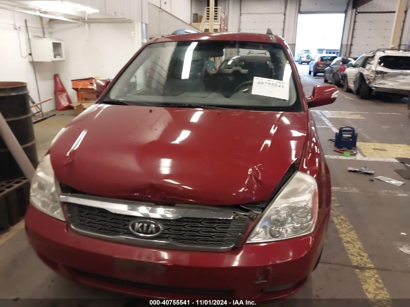 2011 Kia Sedona Lx VIN: KNDMG4C79B6377925 Lot: 40755541