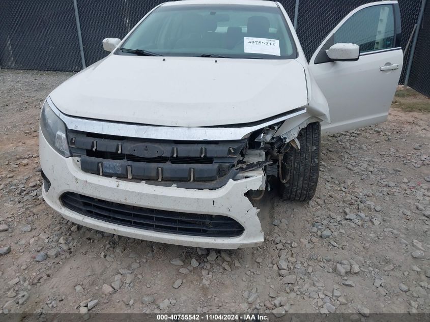 2012 Ford Fusion Se VIN: 3FAHP0HA5CR221860 Lot: 40755542