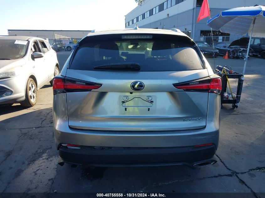 2018 Lexus Nx 300 VIN: JTJYARBZ2J2105805 Lot: 40755558