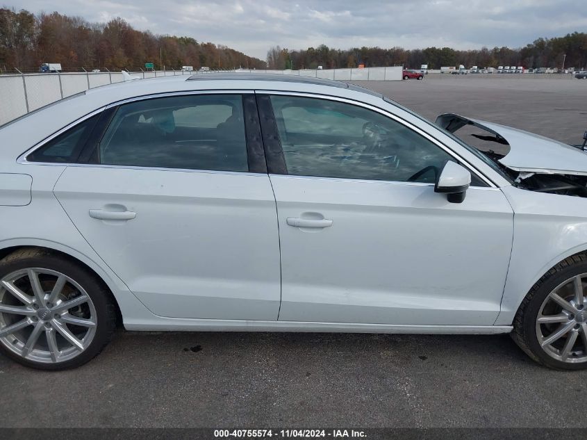 2015 Audi A3 Premium VIN: WAUACGFF8F1004619 Lot: 40755574