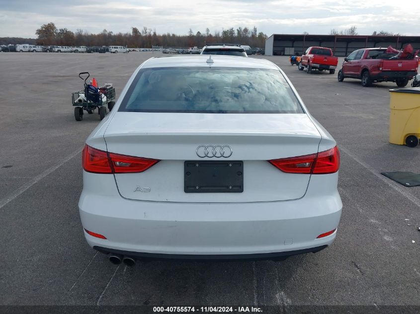 2015 Audi A3 Premium VIN: WAUACGFF8F1004619 Lot: 40755574