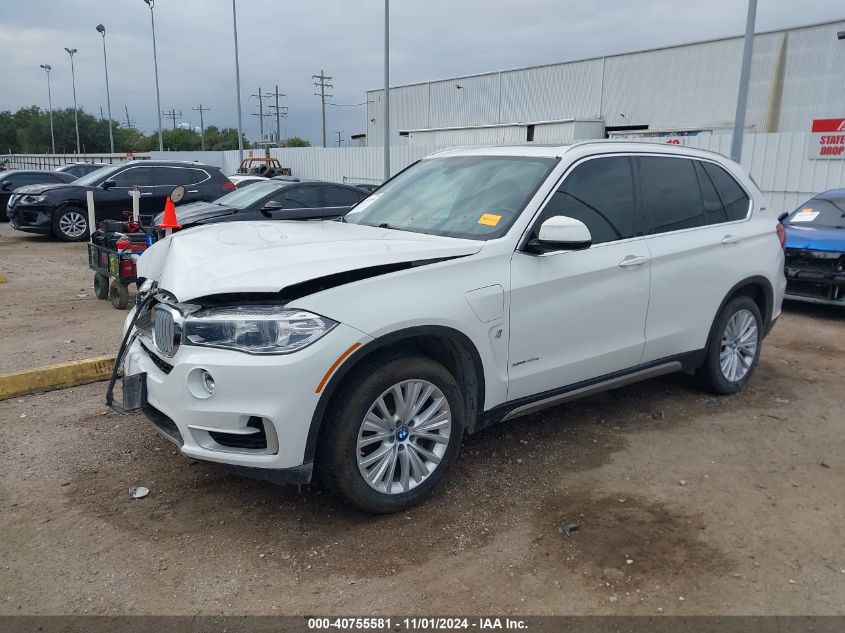 VIN 5UXKT0C37H0V96644 2017 BMW X5, Edrive Xdrive40E... no.2