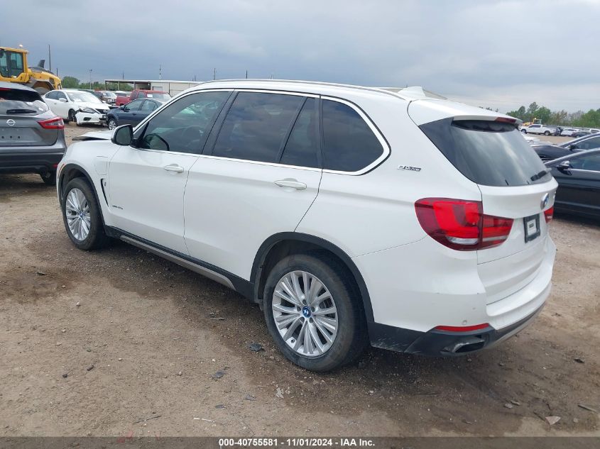 VIN 5UXKT0C37H0V96644 2017 BMW X5, Edrive Xdrive40E... no.3