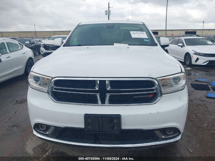 2020 Dodge Durango Sxt Rwd VIN: 1C4RDHAG5LC129568 Lot: 40755594