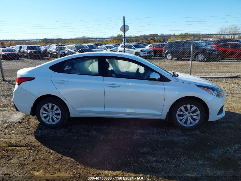 2019 Hyundai Accent Se VIN: 3KPC24A30KE056831 Lot: 40755608