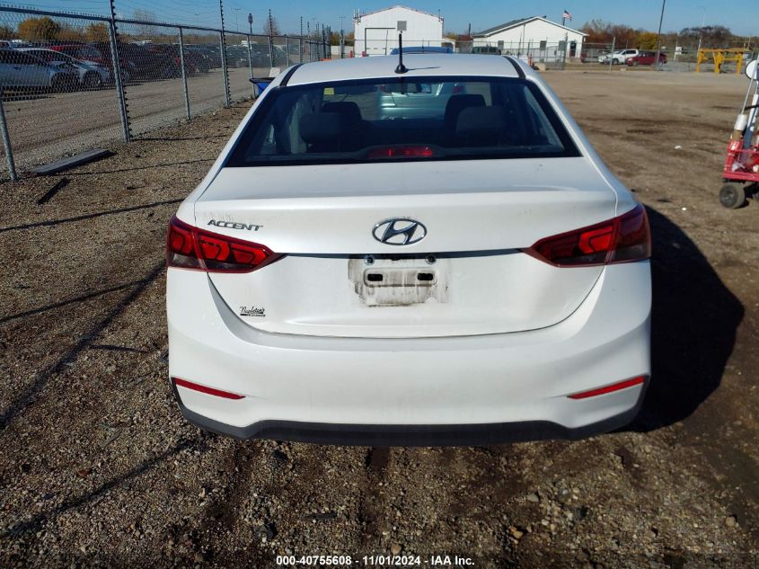 2019 Hyundai Accent Se VIN: 3KPC24A30KE056831 Lot: 40755608