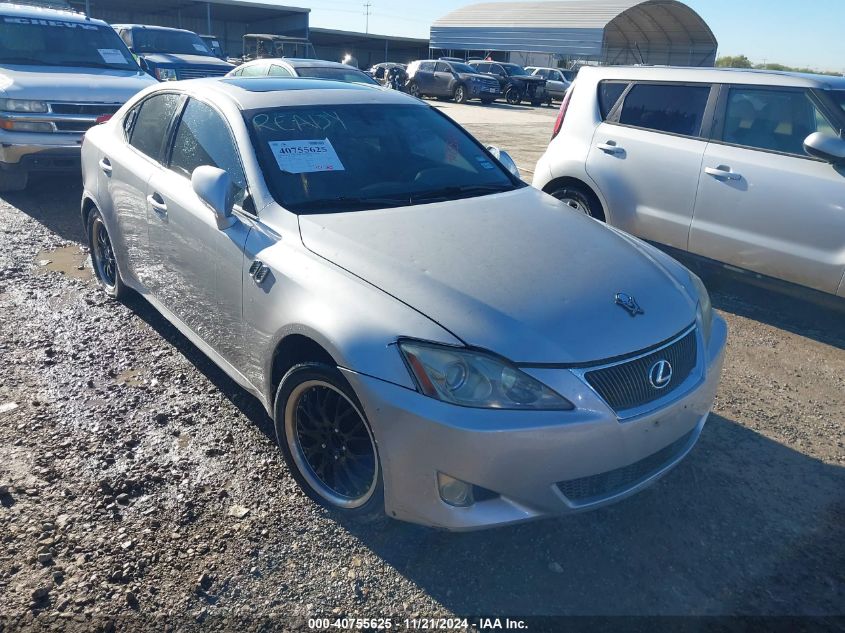 2008 Lexus Is 250 VIN: JTHBK262285051486 Lot: 40755625