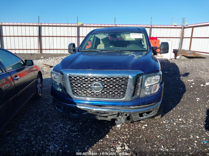 2017 Nissan Titan Sv VIN: 1N6AA1C82HN553608 Lot: 40755640