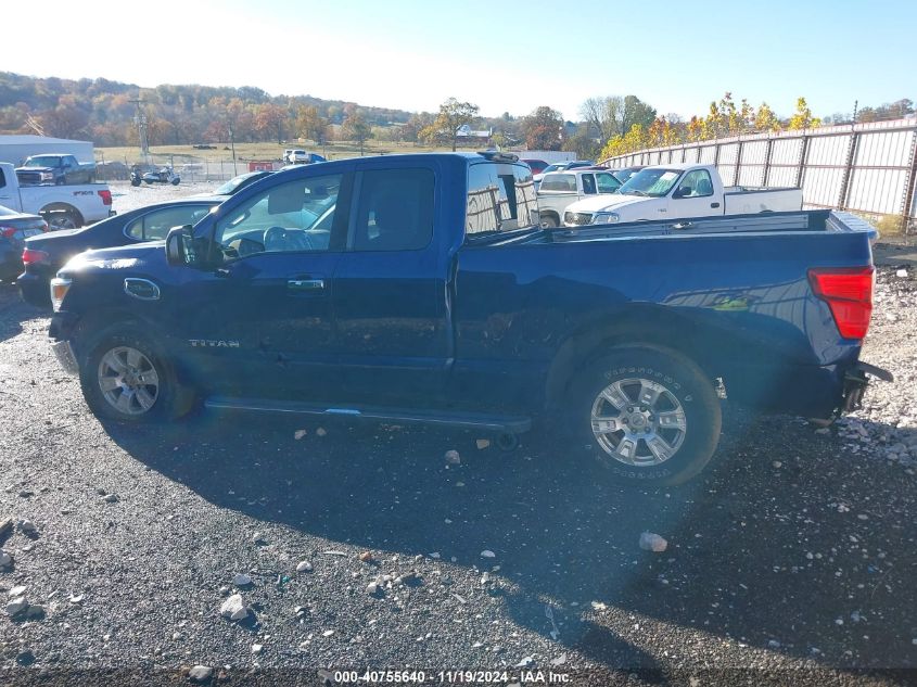 2017 Nissan Titan Sv VIN: 1N6AA1C82HN553608 Lot: 40755640