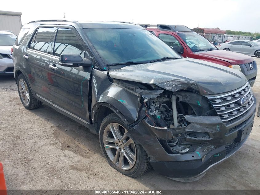 2017 Ford Explorer Limited VIN: 1FM5K7FH5HGB90320 Lot: 40755646