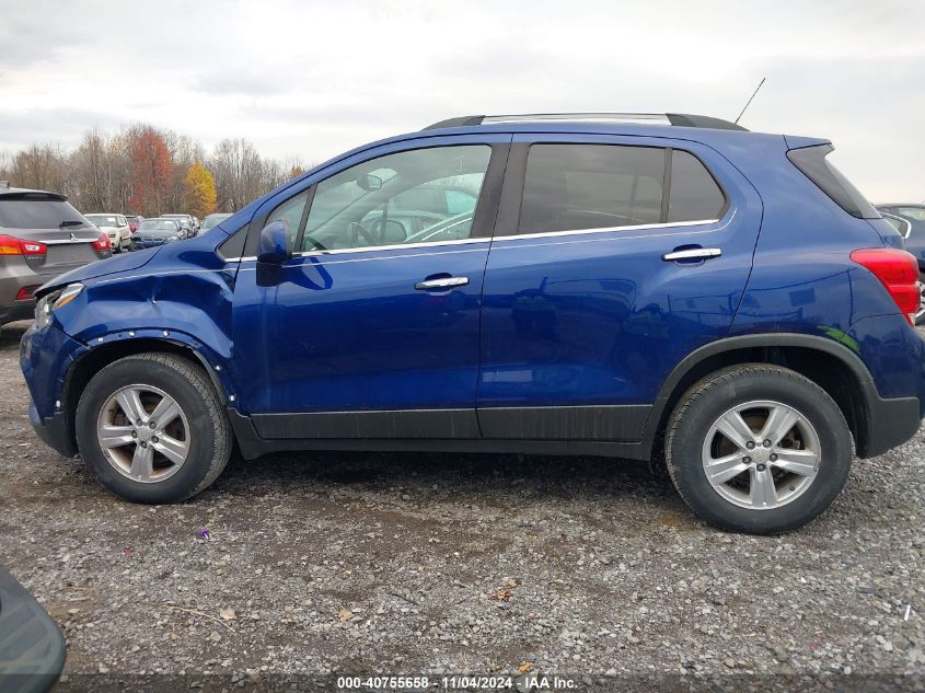 2017 Chevrolet Trax Lt VIN: 3GNCJPSB4HL216764 Lot: 40755658