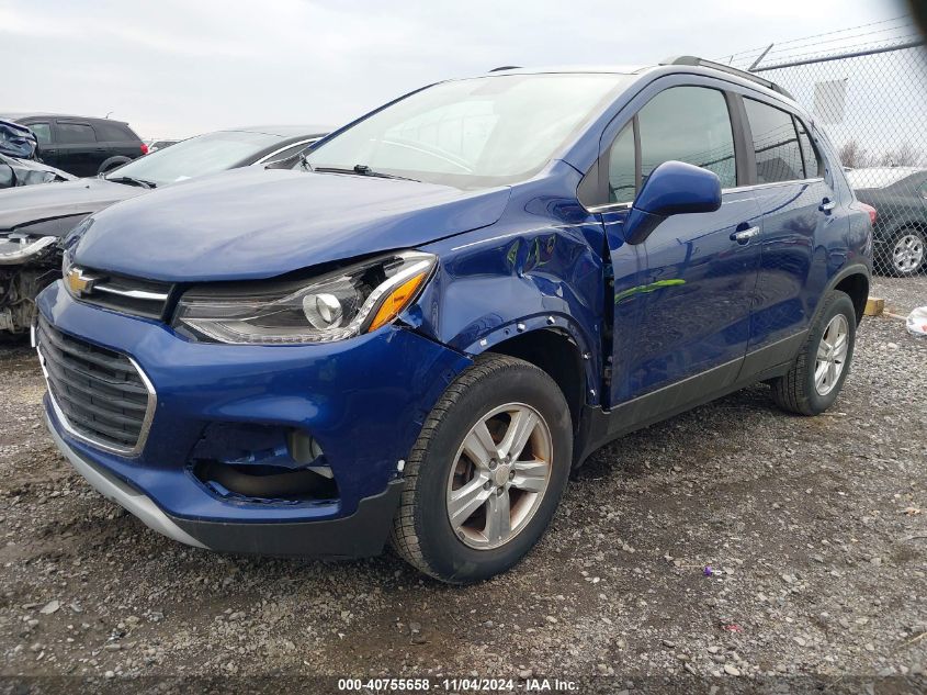 VIN 3GNCJPSB4HL216764 2017 CHEVROLET TRAX no.2