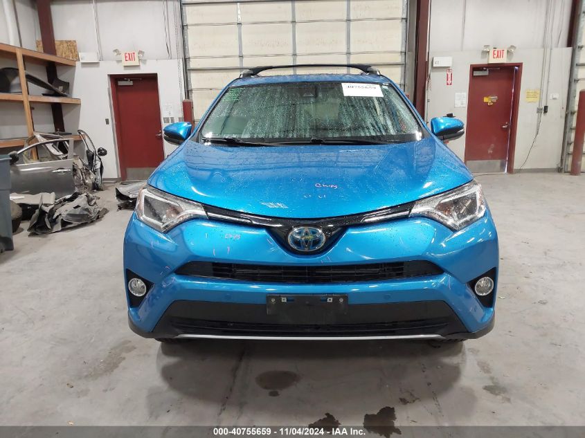 2017 Toyota Rav4 Hv Le/Xle VIN: JTMRJREV0HD143936 Lot: 40755659