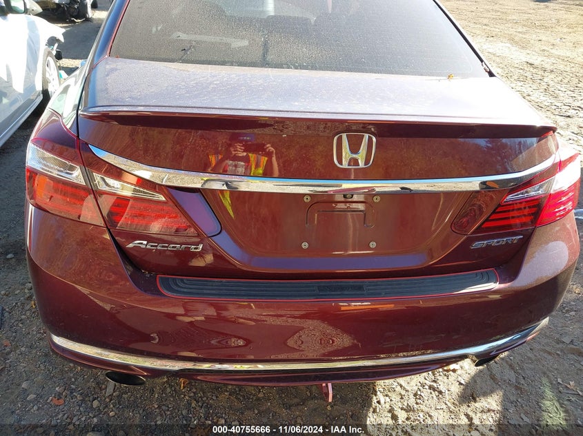 2016 HONDA ACCORD SPORT - 1HGCR2F55GA128600