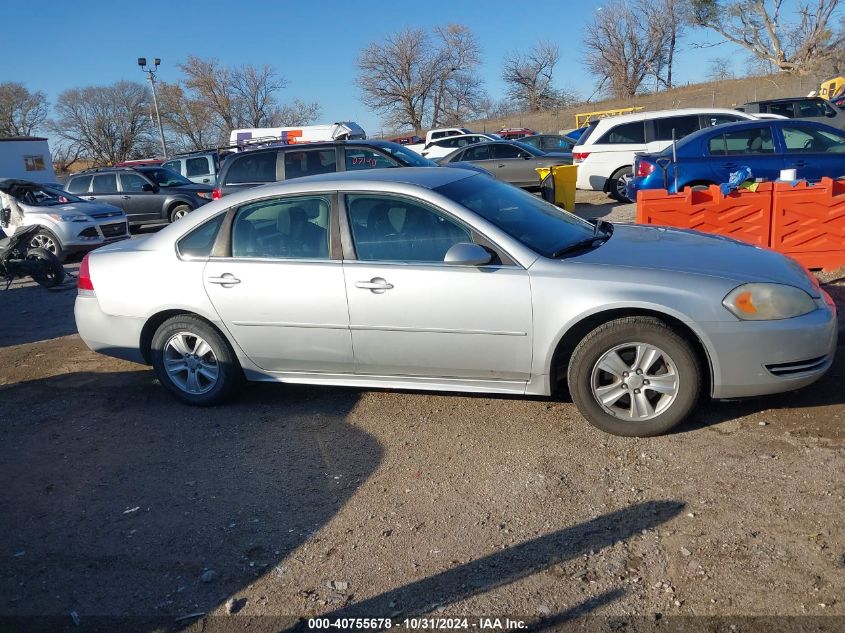 2014 Chevrolet Impala Limited Ls VIN: 2G1WA5E36E1112006 Lot: 40755678