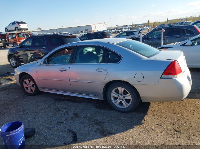 2014 Chevrolet Impala Limited Ls VIN: 2G1WA5E36E1112006 Lot: 40755678