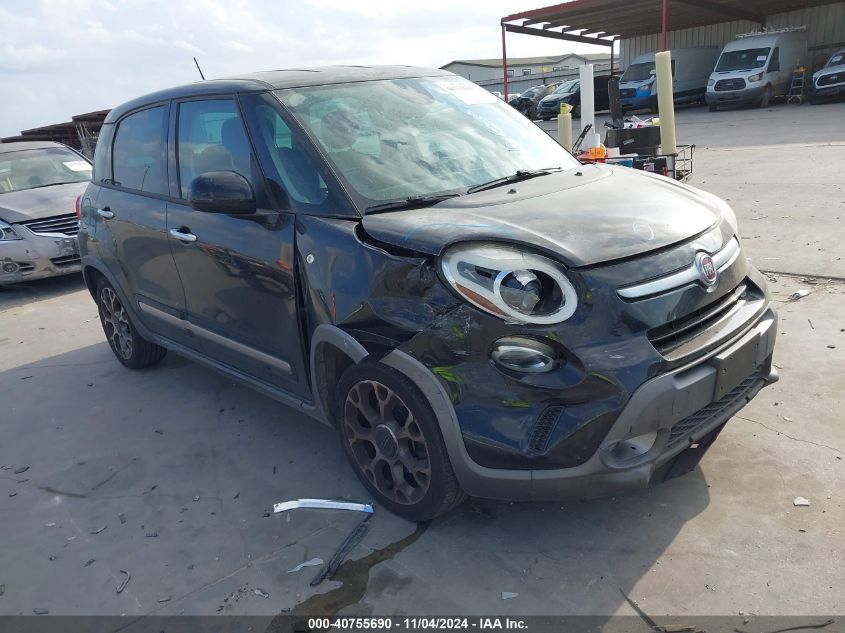 VIN ZFBCFADH0EZ010776 2014 Fiat 500L, Trekking no.1