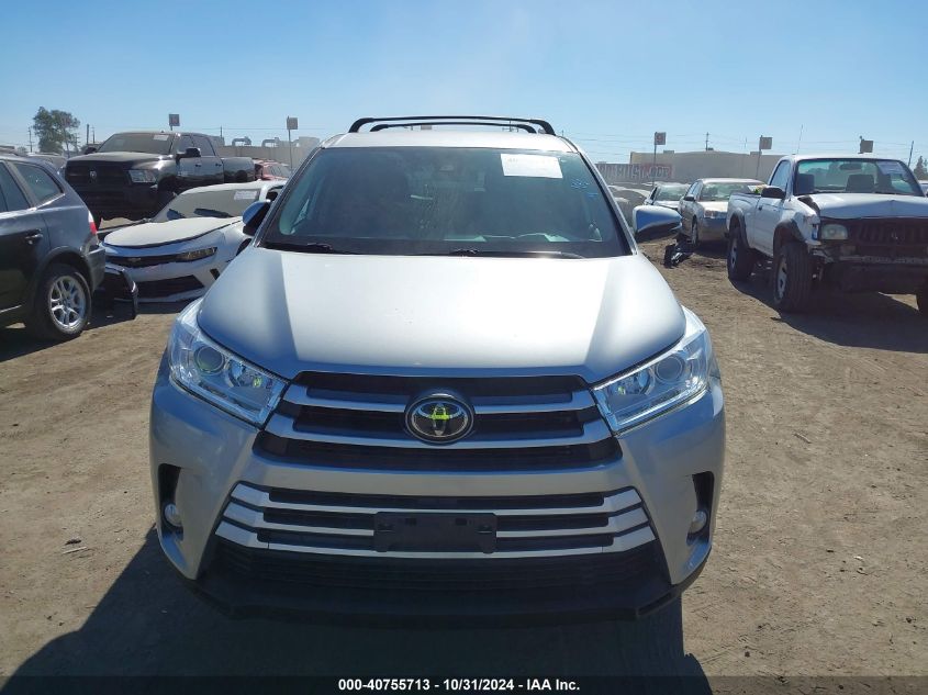 2019 Toyota Highlander Le Plus VIN: 5TDZZRFHXKS300675 Lot: 40755713