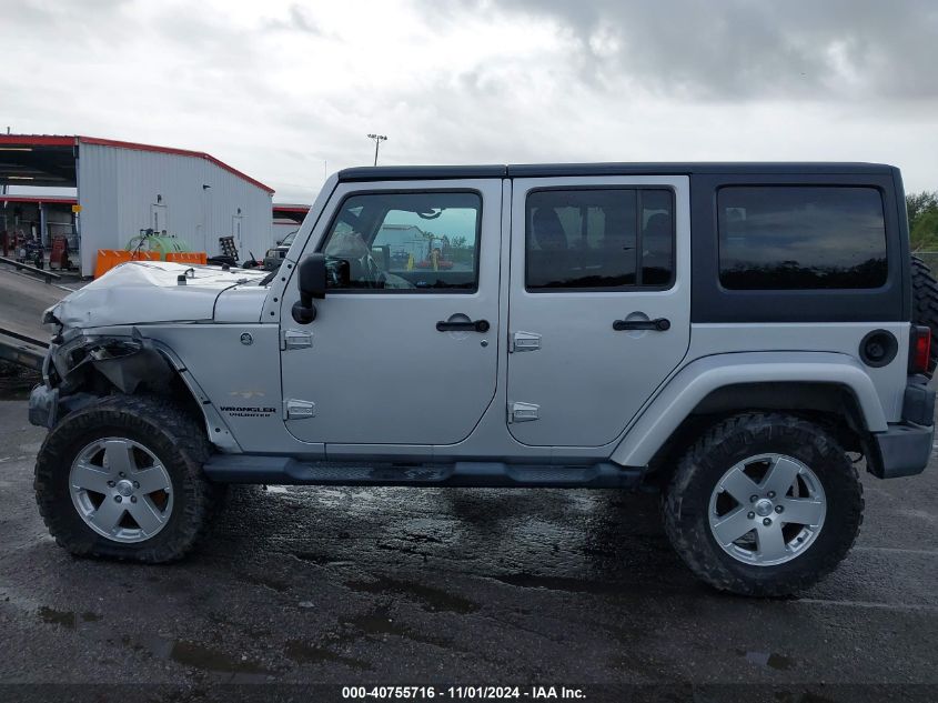 2012 Jeep Wrangler Unlimited Sahara VIN: 1C4BJWEG0CL269827 Lot: 40755716