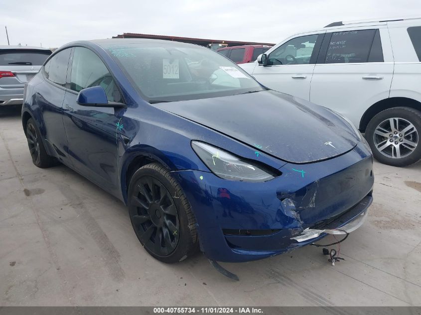 VIN 7SAYGAEE7RF102521 2024 Tesla Model Y, Long Rang... no.1