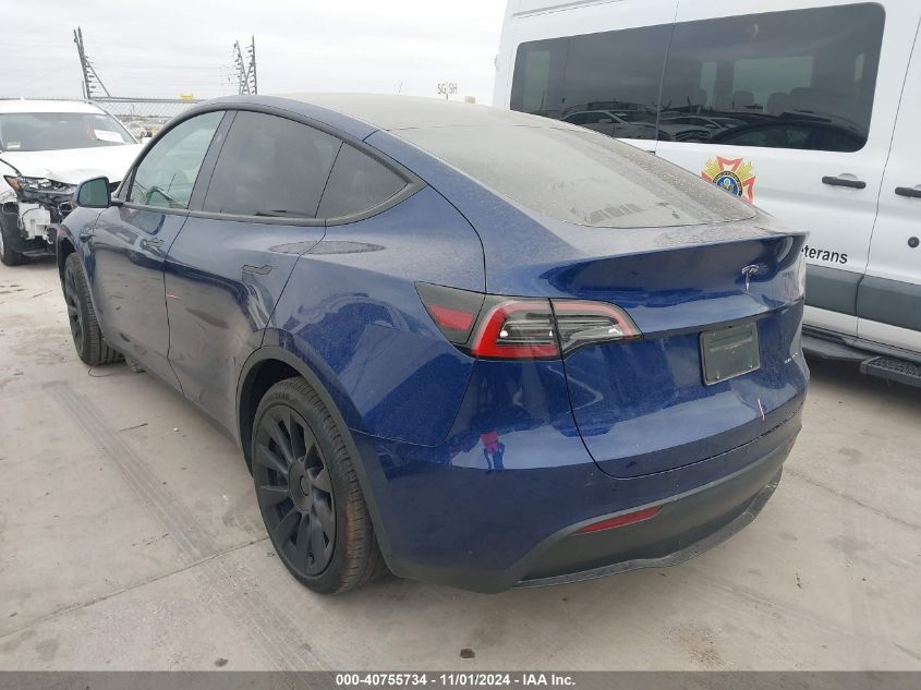 VIN 7SAYGAEE7RF102521 2024 Tesla Model Y, Long Rang... no.3