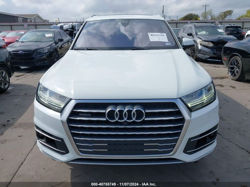 2019 Audi Q7 55 Premium VIN: WA1VABF72KD024504 Lot: 40755749