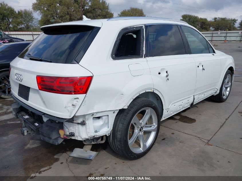 2019 Audi Q7 55 Premium VIN: WA1VABF72KD024504 Lot: 40755749