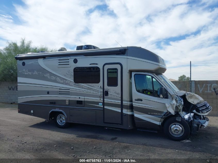 2019 Mercedes-Benz Sprinter 4500 High Roof V6/Standard Roof V6 VIN: WDAPF4CDXKN038959 Lot: 40755763