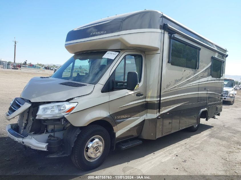 2019 Mercedes-Benz Sprinter 4500 High Roof V6/Standard Roof V6 VIN: WDAPF4CDXKN038959 Lot: 40755763