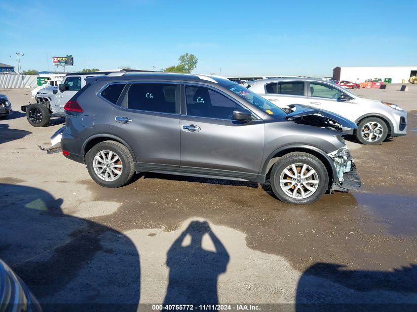 2020 Nissan Rogue Sv Fwd VIN: KNMAT2MT4LP513758 Lot: 40755772