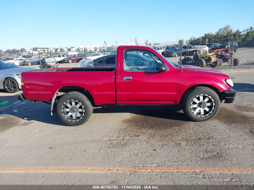 2001 Toyota Tacoma VIN: 5TENL42N71Z720961 Lot: 40755792